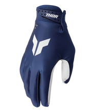 Load image into Gallery viewer, Thor 2026 Launchmode Split Navy Youth Gloves