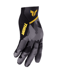 Load image into Gallery viewer, Thor 2026 Sportmode Shadow Black Womens Gloves