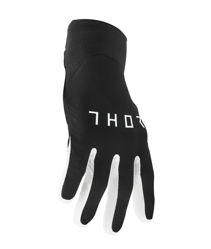Thor 2024 Agile Solid Black/White Gloves