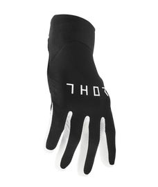 Thor 2024 Agile Solid Black/White Gloves