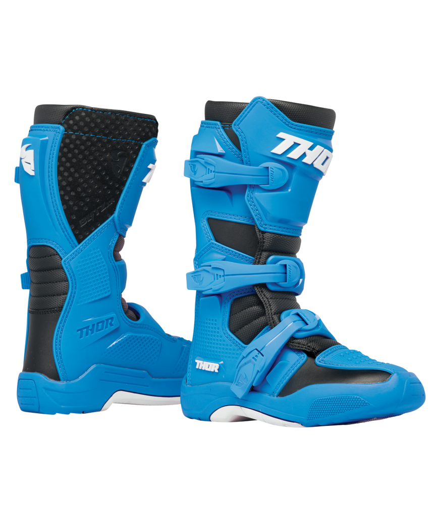 Thor 2026 Blitz XR Blue/Black Youth Boots