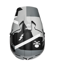 Load image into Gallery viewer, Thor 2026 Reflex Sport Carbon Brave Matte Grey/White Helmet