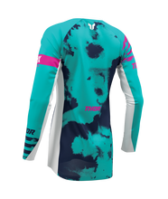 Load image into Gallery viewer, Thor 2026 Launchmode Bleach White/Aqua Womens Jersey