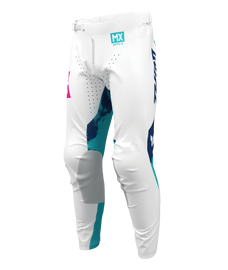Thor 2026 Launchmode Bleach White/Aqua Pants
