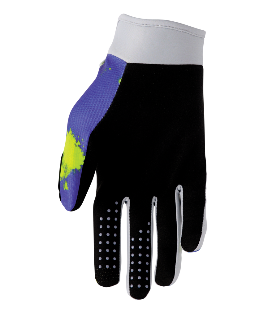 Thor 2026 Launchmode Bleach Grey/Acid Youth Gloves