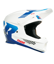 Load image into Gallery viewer, Thor 2025 Sector 2 Carve Gloss White/Blue Helmet