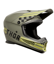 Load image into Gallery viewer, Thor 2025 Sector 2 Combat Matte Army/Black Helmet