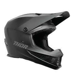 Thor 2025 Sector 2 Solid Matte Blackout Helmet