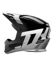 Load image into Gallery viewer, Thor 2025 Sector 2 Carve Gloss Black/White Helmet