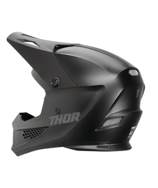 Thor 2025 Sector 2 Solid Matte Blackout Helmet