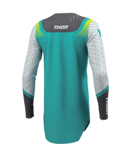 Load image into Gallery viewer, Thor 2026 Sportmode Velocity Grey/Aqua Womens Jersey