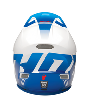 Load image into Gallery viewer, Thor 2025 Sector 2 Carve Gloss White/Blue Helmet