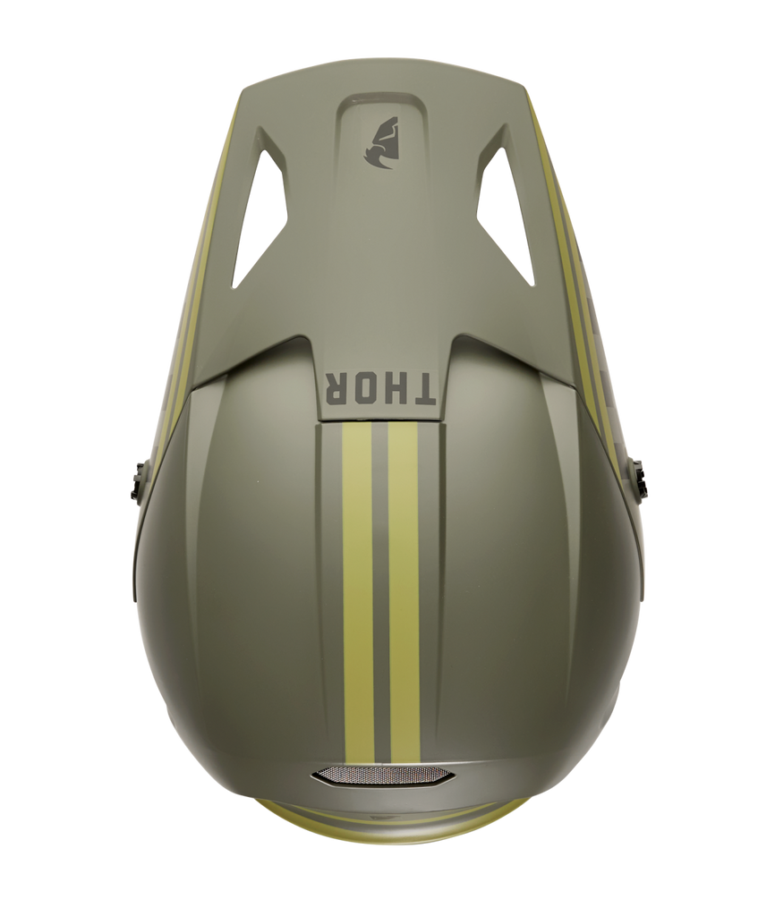 Thor 2025 Sector 2 Combat Matte Army/Black Helmet