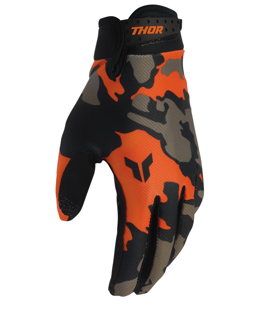 Thor 2026 Launchmode Hunter Orange/Black Gloves