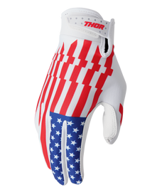 Thor 2026 Launchmode Patriot Red/White/Blue Gloves