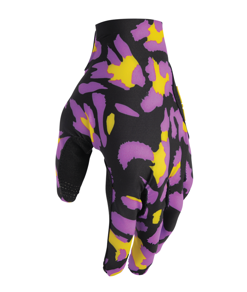 Thor 2026 Sportmode Cheetah Yellow/Purple Gloves
