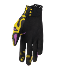 Load image into Gallery viewer, Thor 2026 Sportmode Cheetah Yellow/Purple Gloves