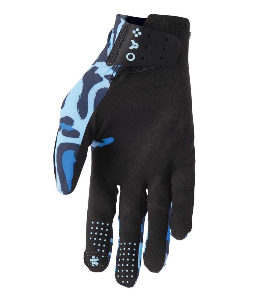 Thor 2026 Sportmode Cheetah Blue/Midnight Gloves