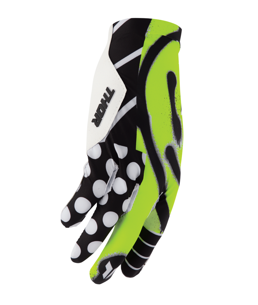 Thor 2026 Sportmode Anarchy Black/White Gloves