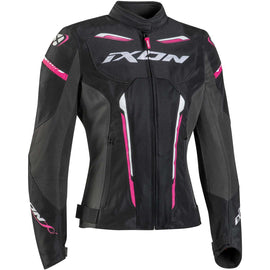 Ixon Striker Air Wp Lady Jacket - Black/Anthracite/Fuschia