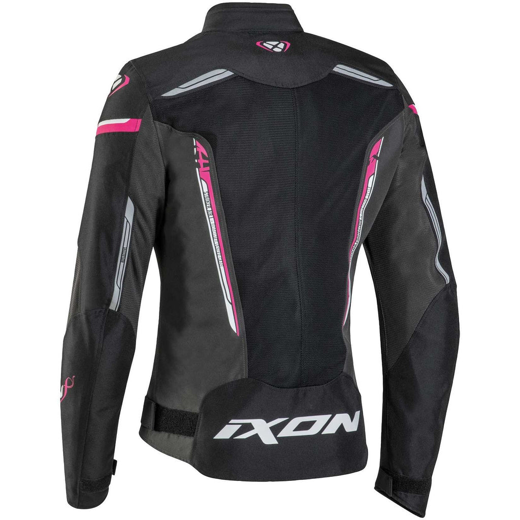 Ixon Striker Air Wp Lady Jacket - Black/Anthracite/Fuschia