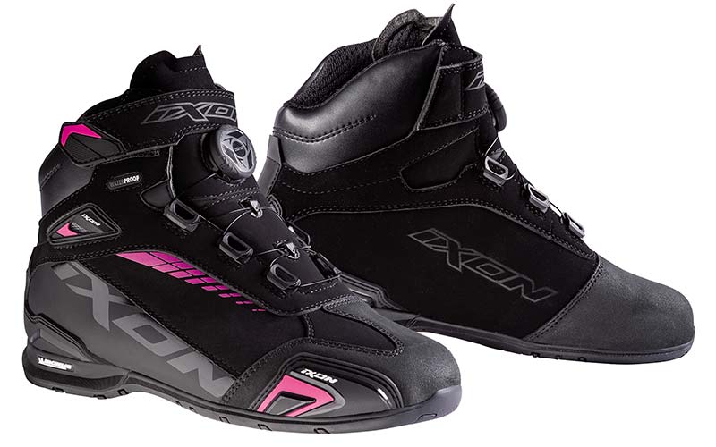 Ixon Bull Waterproof Lady Boots - Black/Fushia