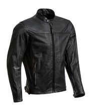 Load image into Gallery viewer, Ixon Crank Air Leather Jacket - Black