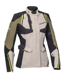 Ixon Eddas Lady Textile Jacket - Greige/Khaki/Black