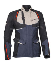 Load image into Gallery viewer, Ixon Eddas Lady Textile Jacket - Greige/Navy/Black