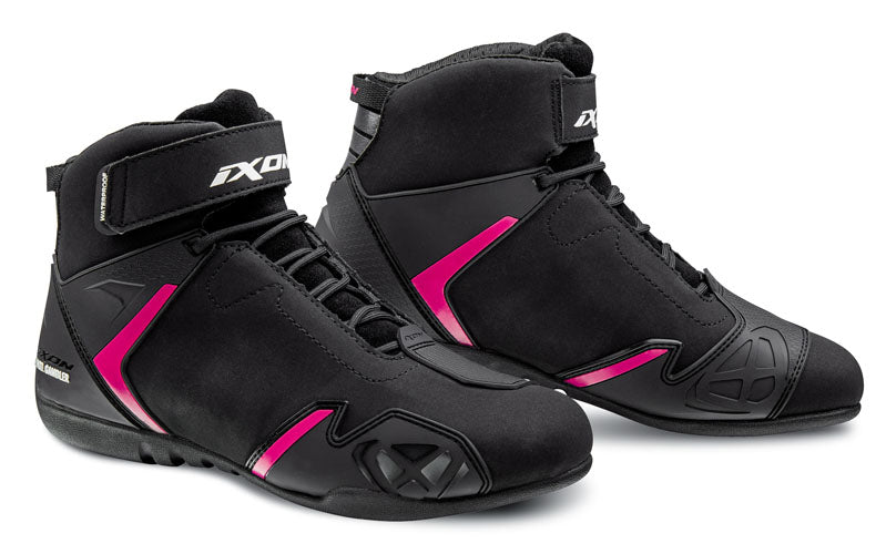 Ixon Gambler Waterproof Lady Boots - Black/Fushia