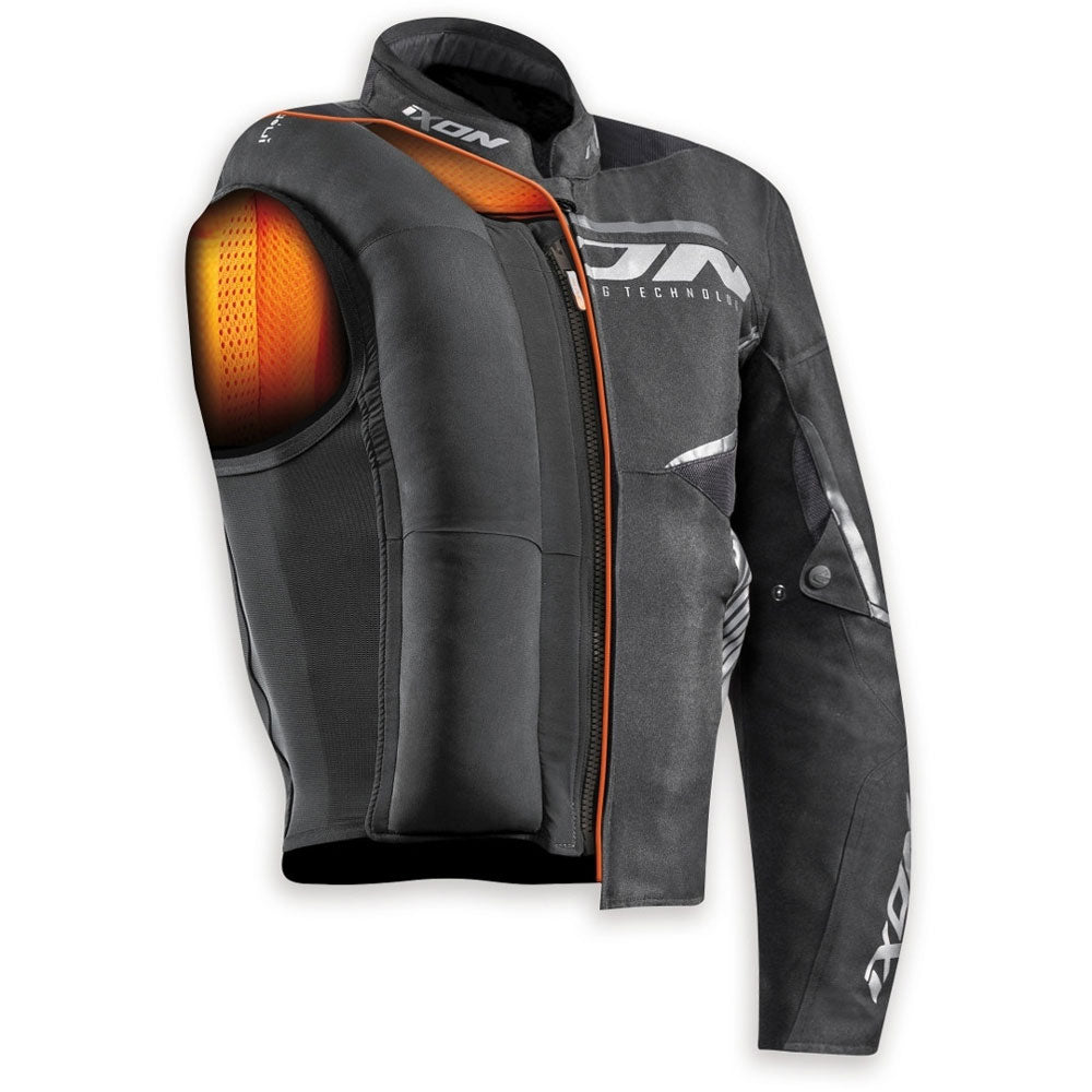 Ixon IX-Airbag U03 Vest - Black/Orange