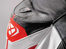 Load image into Gallery viewer, Ixon Jackal One Piece Leather Suit - Black/White