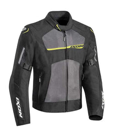 Ixon Raptor Jacket - Black/Grey/Bright Yellow