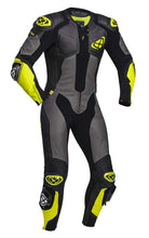 Load image into Gallery viewer, Ixon Vendetta Evo One Piece Suit - Black/Anthracite/Yellow