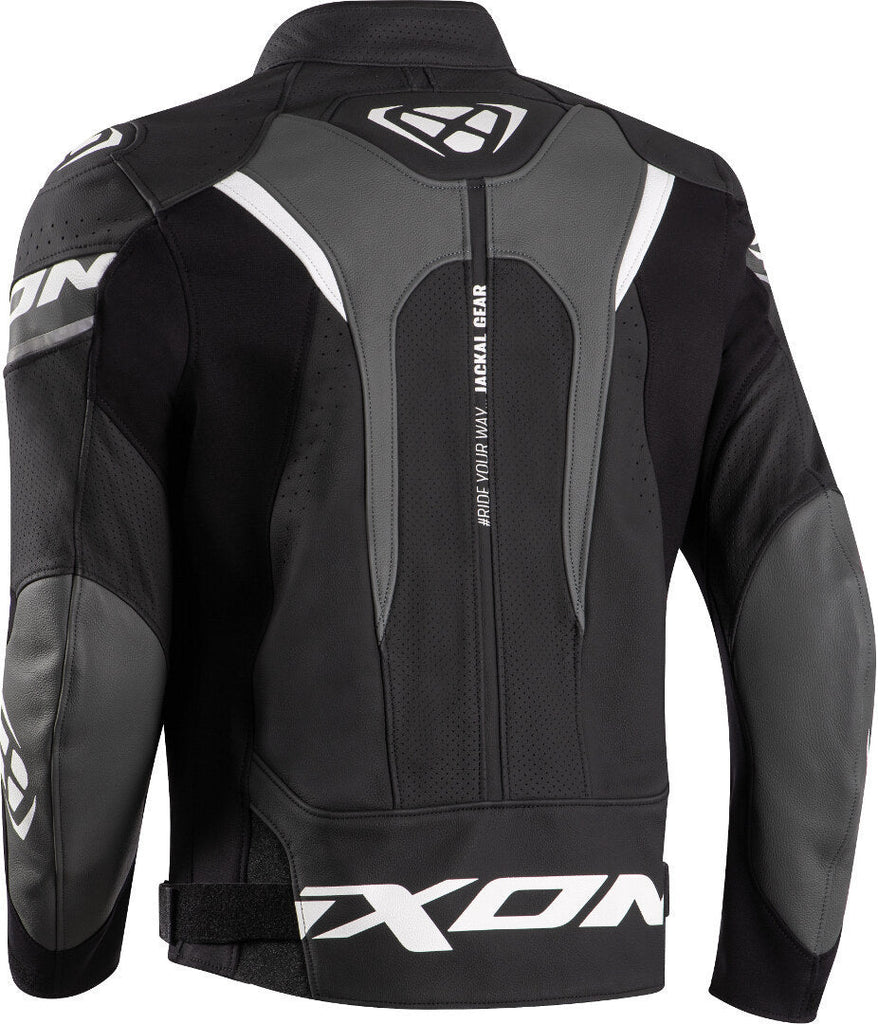 Ixon Jackal Leather Jacket - Black