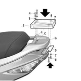 Shad Top Master Top Case Fitting Kymco Xciting 500 R/ABS