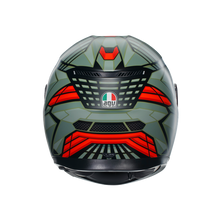 Load image into Gallery viewer, AGV K3 Decept Helmet - Matt Black/Green/Red