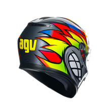Load image into Gallery viewer, AGV K3 Birdy 2.0 Helmet - Grey/Yellow/Red