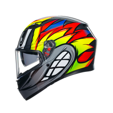 Load image into Gallery viewer, AGV K3 Birdy 2.0 Helmet - Grey/Yellow/Red