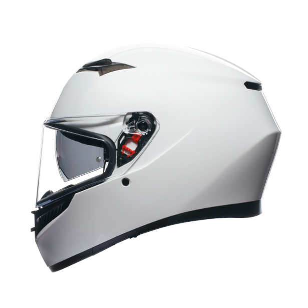 AGV K3 Helmet - Seta White - MotoHeaven