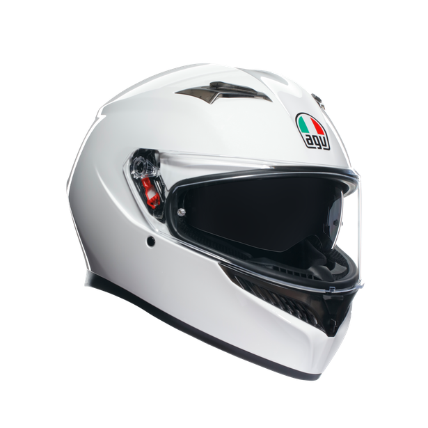 AGV K3 Helmet - Seta White - MotoHeaven