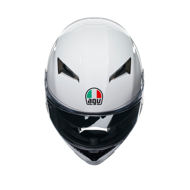 AGV K3 Helmet - Seta White - MotoHeaven