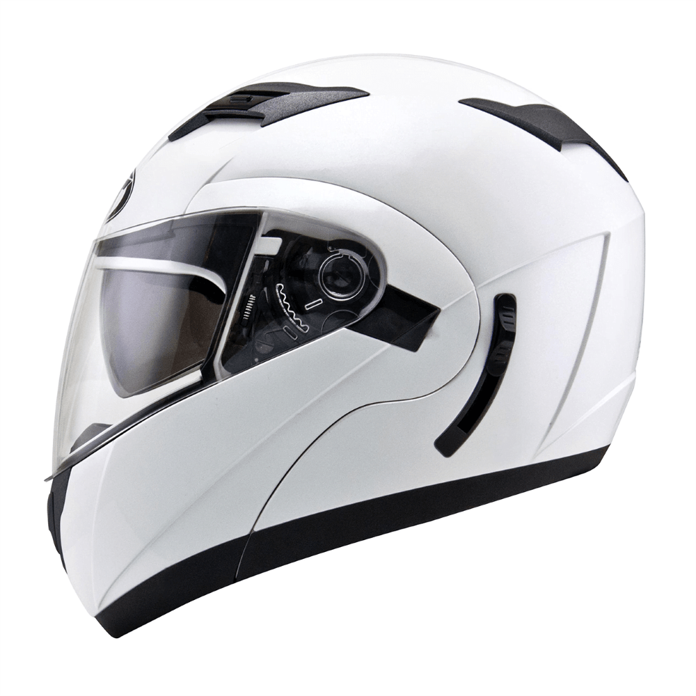 KYT Convair Flip Up Pearl White