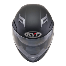 Load image into Gallery viewer, KYT Convair Flip Up Matte Black