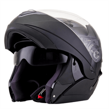 Load image into Gallery viewer, KYT Convair Flip Up Matte Black
