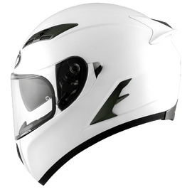 KYT Falcon 2 Plain Helmet - Pearl White