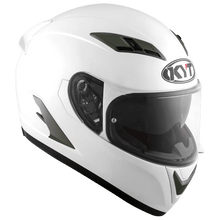 Load image into Gallery viewer, KYT Falcon 2 Plain Helmet - Pearl White