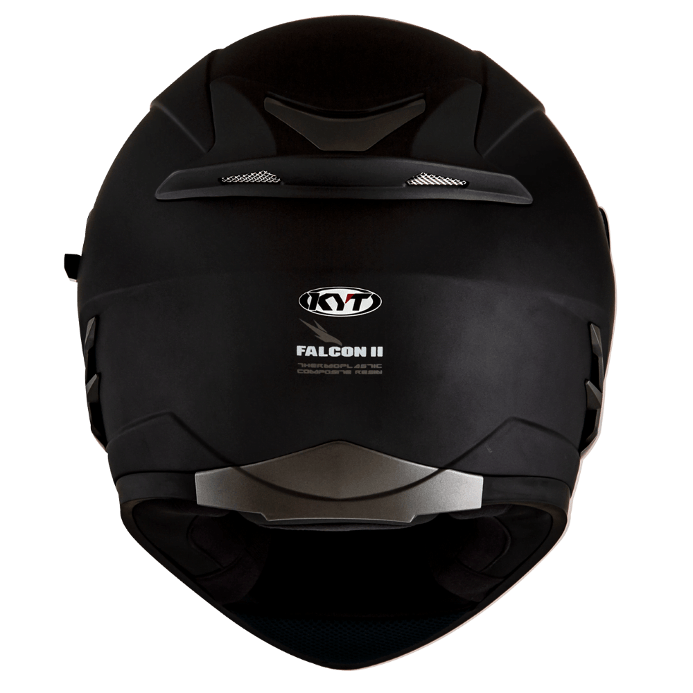 KYT Falcon 2 Plain Helmet - Matte Black
