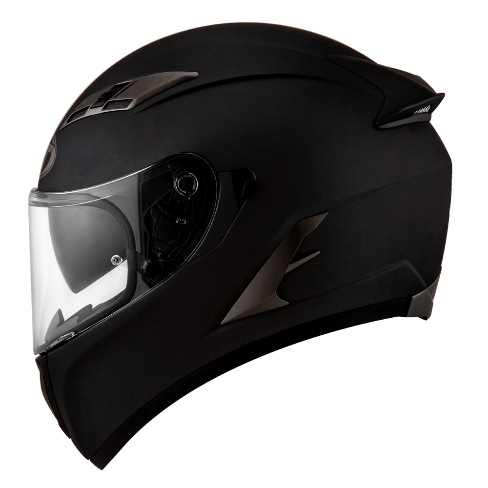 KYT Falcon 2 Plain Helmet - Matte Black