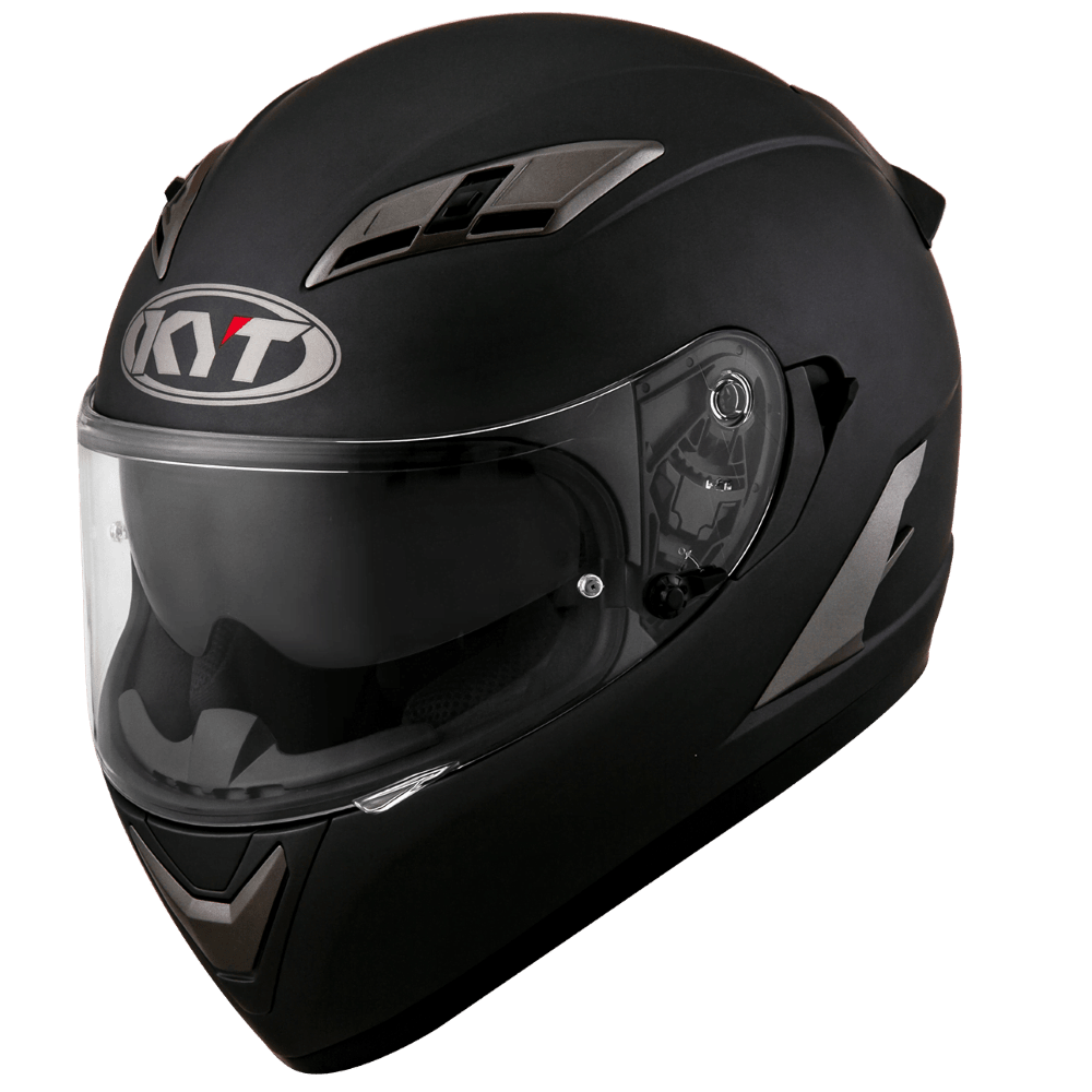 KYT Falcon 2 Plain Helmet - Matte Black